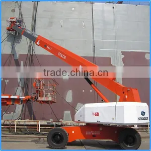 30M SINOBOOM Hydraulic Lift Drive / Actuation and Articulated Lift Lift Mechanism Arm Hydraulic Aerial Work Platform for Sale thumbnail-1