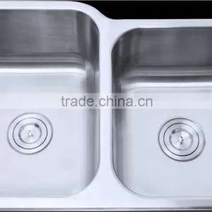 Double Bowl Sink Countertops Stainless Steel Kitchen Products thumbnail-2