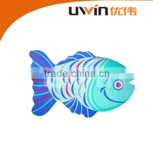 Fancy Shape Anti Slip Soft PVC Foam Cartoon Sponge Bath Mat thumbnail-1