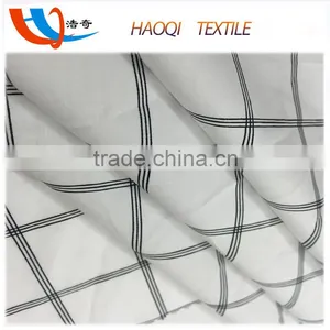 Textile Wholesale Plaid Pattern 100% Cotton Poplin Printed Fabric for Blouse thumbnail-1