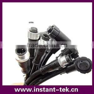 INST Male to Male With Nut Bulkhead Pigtail Cable Connector Adapter thumbnail-4