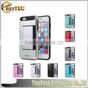 DAMDA Card Clip Style Mobile Accessories for Iphone 6 s ,dual Layer Shock Proof Phone Case Quality Choice thumbnail-5