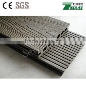 Uv-rresistant Outdoor Co-extrusion Wpc Decking/ Factory of Recycled Material Waterproof thumbnail-2