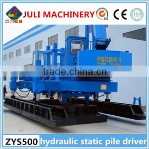 China Juli Brand ZYS500B-B Hydraulic System Static Press Pile Driver With High Quality thumbnail-2