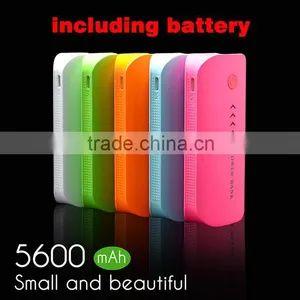 Feather Shape 5600mAh Power Bank Portable Charger For Mobile Phone Battery Charger External Battery For All Mobile Phone thumbnail-2