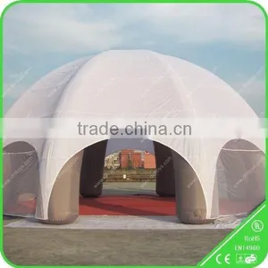 CE 8 Legs Customized Grey and White Air Dome Tents thumbnail-1