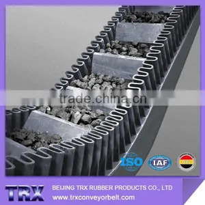 Heavy Duty Sidewall Elevator Conveyor Belt High Inclined Side Wall Conveyor Belt thumbnail-1