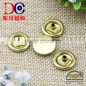 Chinese Button Factory Metal Color Brass Tin Button Ring Snap Button for Coat and Jacket thumbnail-2
