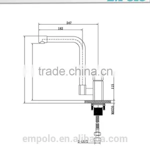 Kaiping Factory Unique Design Flexible Spout Kitchen Faucet 13 2105 thumbnail-2