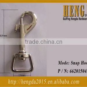 Silver Fashion Lady Handbag Snap Bag Hook thumbnail-1
