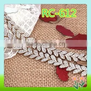 Cheerfeel Bling Bling Decorative Cheap Rhinestone Chain Trim thumbnail-1
