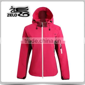 Slim Design Waterproof Winter Softshell Jacket for Women thumbnail-4