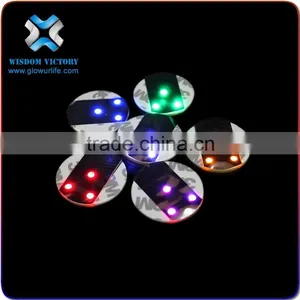 China Novelty Special Custom UV Black Light Placemats And Coasters,led Sticker for Bottle thumbnail-5