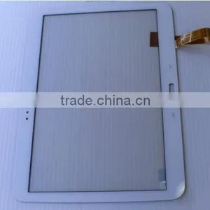 For Galaxy Tab3 10.1 3G GT-P5200/Wifi GT-P5210 Black/white/red Color Touch Screen Panel Digitizer thumbnail-1