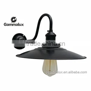 High-quality Style Enamel Wall Lamp - Black thumbnail-1