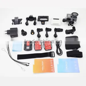 Be Unique !! Ausek Dual Lens 4K 30fps Wifi Sport Camera 2.4G Action Camera thumbnail-6