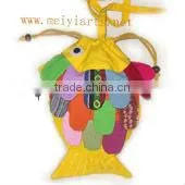 100% Cotton Cute Animal Bag in Fish Shape L0833 thumbnail-1