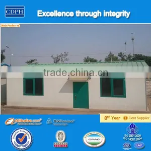 Design Best Quality Temporary Prefab Family Living Room With Garage thumbnail-2