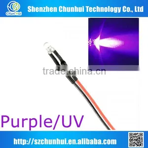 Red,green,blue,white,yellow 3 mm Through Hole Prewired Led thumbnail-2