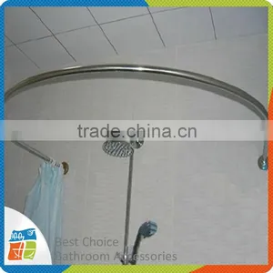 Curved Shower Curtain Rod thumbnail-1