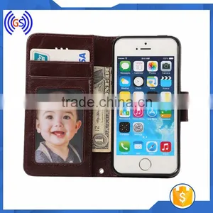 In Stock Leather Case Luxury Leather Mobile Phone Case Stand Leather Case for Iphone thumbnail-5