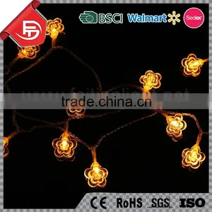 TZFEITIAN Outdoor Decorative Fairy Flower String Lights Led thumbnail-3