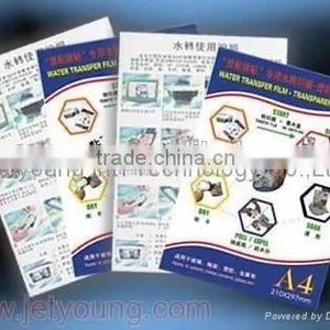 JETYOUNG Decal Paper Slide Paper For General Printing Ink Transparent Base-Water Transfer Paper thumbnail-1