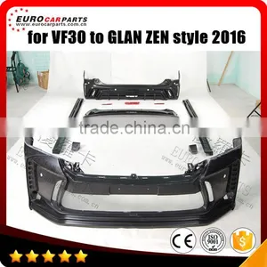 VF30 Body Kits Fit for Vell-fire 2014year up to 2016year Glan Zen Style FRP Full Set thumbnail-4