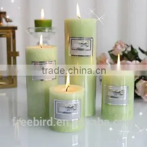 Personalized Pillar Wax Candles for Holiday Celebrations thumbnail-2