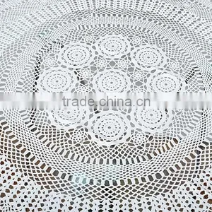 CROCHET PVC TABLECLOTH-ZT-762 RD90CM thumbnail-4