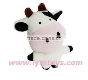 Plush Stuffed Cartoon Toys Cow thumbnail-1