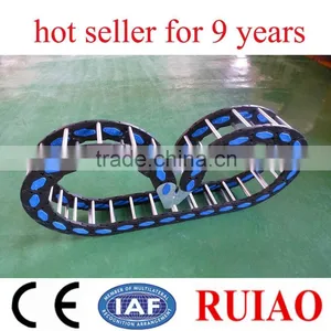 RUIAO High Quality CE Approved Nylon P66 Plastic Cable Drag Chain thumbnail-1