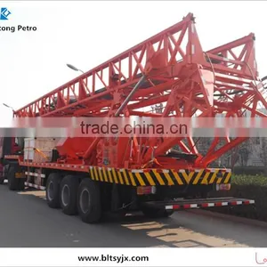 Top Quality 1000 Meteres Truck/Trailer Mounted Water Well Drilling Rig SPT-1000 thumbnail-1