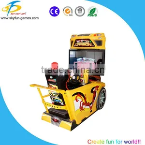 Arcade Amusement Machine Video Game Console Simulator Driving Car Racing Game Machine thumbnail-1