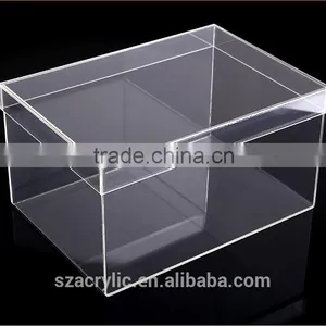 Customized Clear Acrylic Shoe Box Fancy Acrylic Shoe Box thumbnail-2