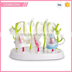 Custom Logo New Fashion Shape Eco-friendly Safe pp Bottle Drying Holder thumbnail-1