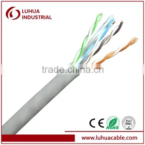 UTP CAT5e Cable Network Cable Telephone Cable With 23AWG Conductor 4 Pairs (CE RoHS ISO9001) Hangzhou thumbnail-1