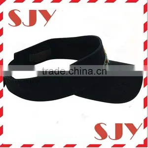 Black Wholesale Cheap Sun Visor Hats and Caps thumbnail-4