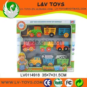 Wholesale Plastic Lovely Friction Car Toys Cartoon Model Car thumbnail-5