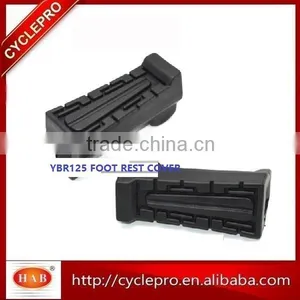 YBR125 Footrest Rubber Cover Motorcycle Front Foot Pedal Cover,High Quality thumbnail-1