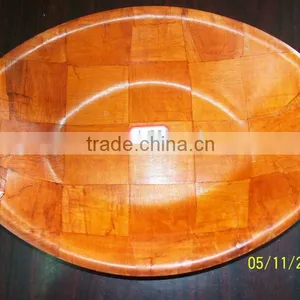 Bamboo Salad Plate :james@smxingyuan.com thumbnail-1