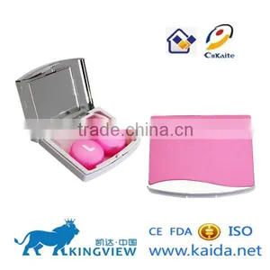A-8073 KAIDA Red Sclera Contacts Lens Case thumbnail-1