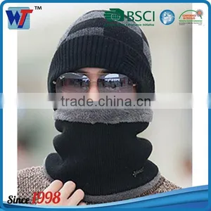 Neck Warmer Embroidery Men Dad Cap Knitted Beanie Hats thumbnail-5