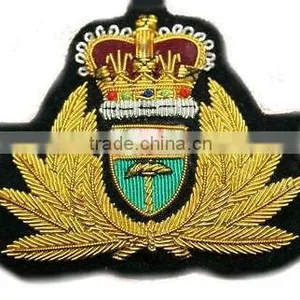 100% Pure Hand Embroidered High Quality Badges/Patches thumbnail-2