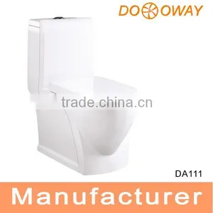 Bathroom Washdown Toilet One Piece Toilet Ceramics Sanitary Ware DA111W thumbnail-1