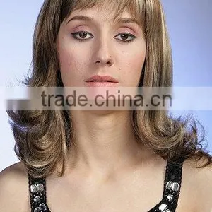 Wholesale Best Synthetic Curly European Hair Styling Wigs, Hair Product thumbnail-1