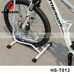 Easy Assembly Bicycle Floor Mounted Repair Rack Bike Metal Rack Support Brackets thumbnail-5