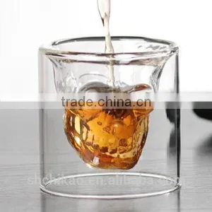 Crystal Skull Head Vodka Shot Wine Glass Novelty Cup thumbnail-4