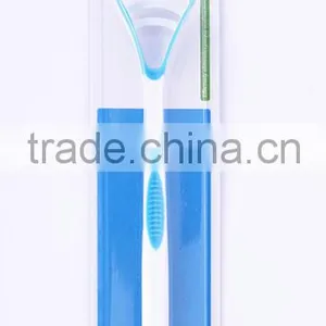 Promotion Tongue Cleaner Single Use Tongue Cleaner With Replaceable Head thumbnail-3
