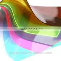 0.15-0.50mm Super Clear Colored PVC Sheet/film thumbnail-1
